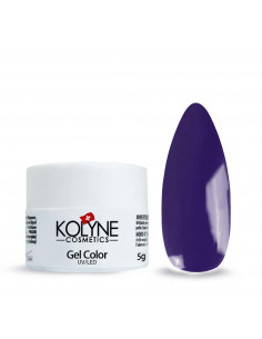 Gel Color Dark Violet 5g: gel nägel, farbgele - KOLYNE