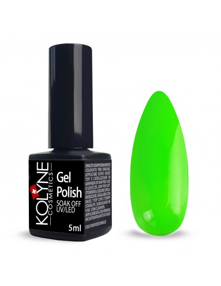Smalto Semipermanente Green Fluo 5ml KOLYNE