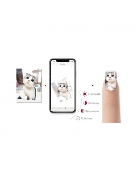 X11R O2NAILS Nail Art Drucker