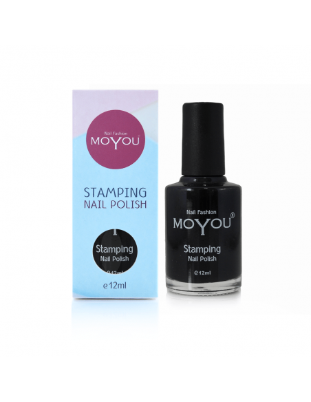 MoYou Black Stamping-Nagellack 12ml