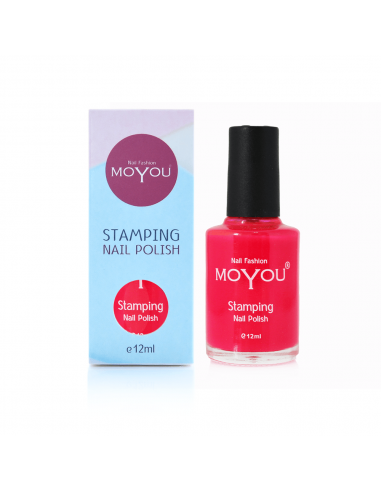 Stamping Nail Polish Rosso MoYou 12ml