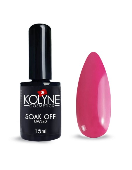 Semipermaenter Nagellack Shocking Pink 15ml KOLYNE