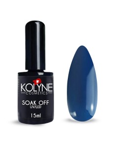 Semipermanenter Nagellack Sea Blue 15ml KOLYNE: gellack.