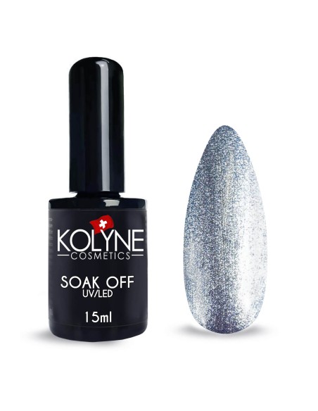 Vernis à ongles semi-permanent Bleu Satin 15ml KOLYNE