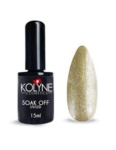 Vernis à ongles semi-permanent Or Satin 15ml KOLYNE