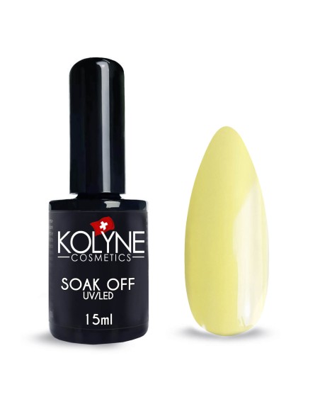 Smalto Semipermanente Giallo Pastello 15ml KOLYNE
