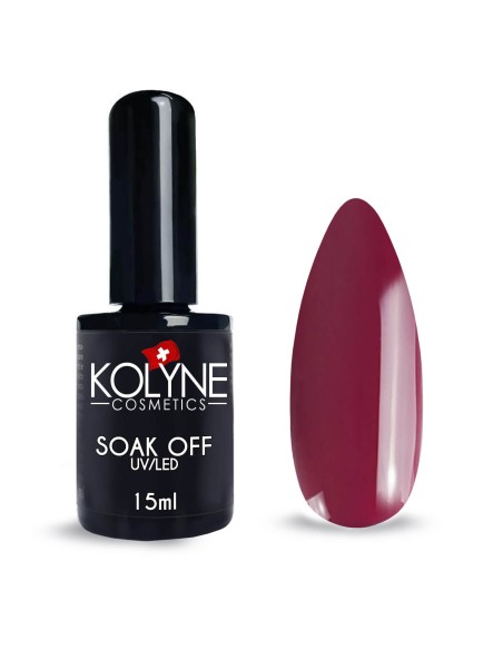 Vernis à ongles semi-permanent Rouge Violet 15ml KOLYNE