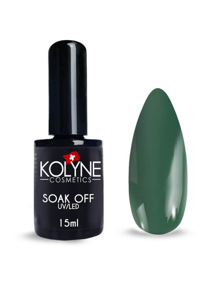 Semipermaenter Nagellack Verde Scuro 15ml KOLYNE