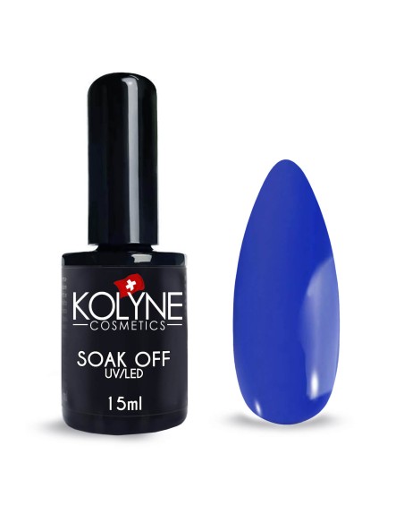 Smalto Semipermanente Blu Elettrico 15ml KOLYNE