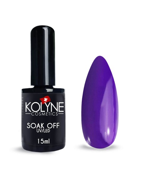 Vernis à ongles semi-permanent Violet Électrique 15ml KOLYNE