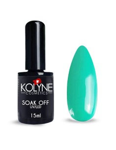 Vernis à ongles semi-permanent Vert Tiffany 15ml KOLYNE