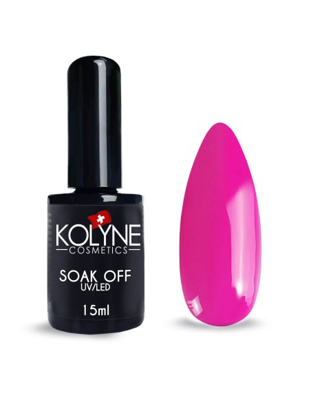 Vernis à ongles semi-permanent Fuchsia Fluo 15ml KOLYNE