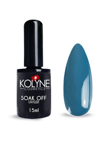 Vernis à ongles semi-permanent Turquoise Gris 15ml KOLYNE