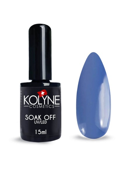 Vernis à ongles semi-permanent Bleu Denim 15ml KOLYNE