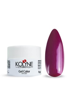 Gel Color Purple Red 5g: gel nägel, farbgele - KOLYNE