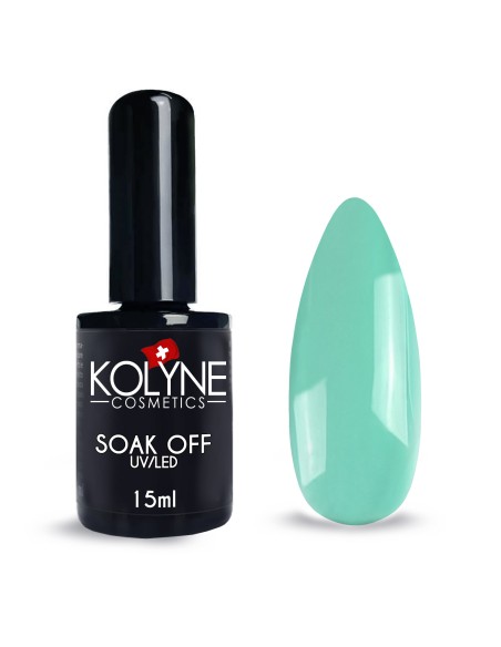 Vernis à ongles semi-permanent Verde Tiffany 15ml KOLYNE