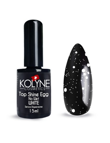 Top Shine Egg No Wet White 15ml Kolyne Cosmetics