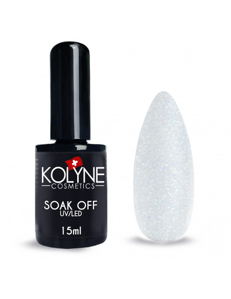 Semipermaenter Nagellack White Snow  15ml KOLYNE