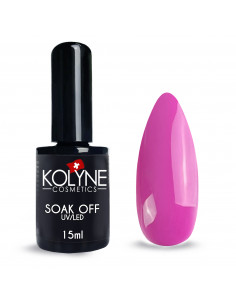 Semipermaenter Nagellack Sparkling Rose Violet 15ml KOLYNE