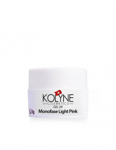 Gel UV Monofase Light Pink 5g KOLYNE
