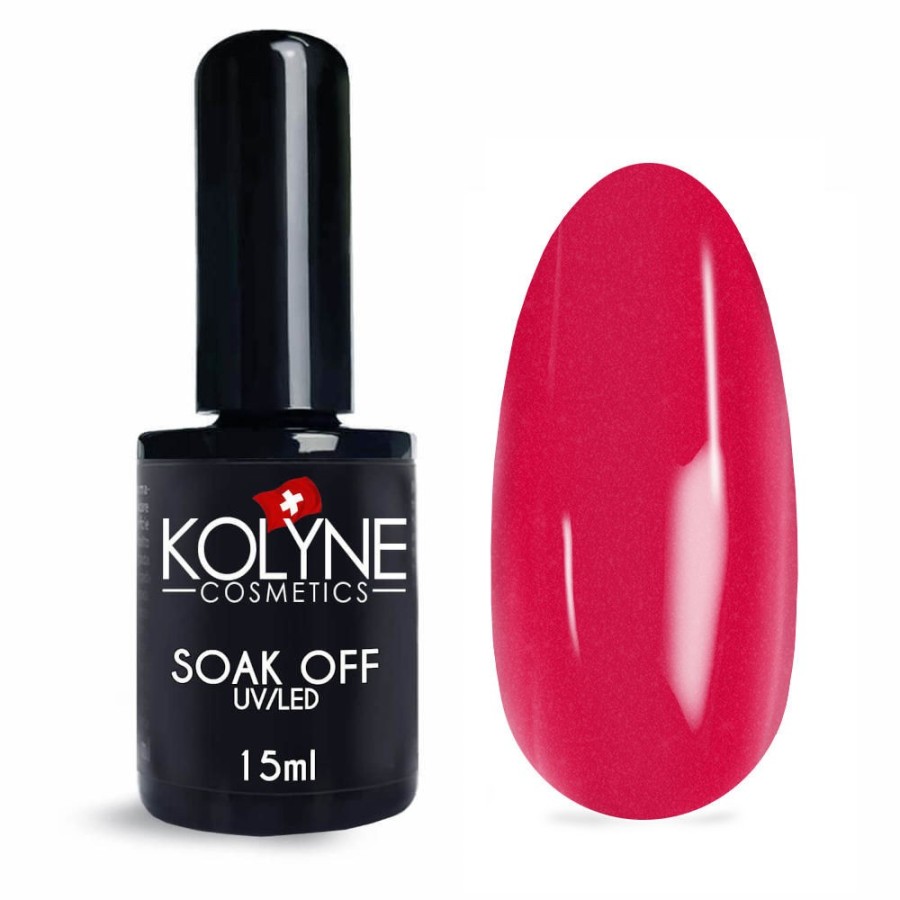 Smalto Semipermanente Rosa Fluo effetto Glow 15ml KOLYNE