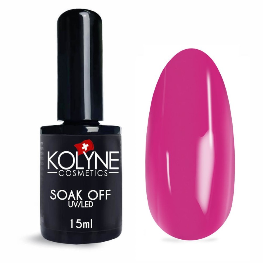 Smalto Semipermanente Fucsia -Lilla 15ml KOLYNE
