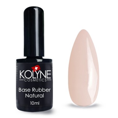 Base RubberClear 10 ml: semipermanente con rinforzo - KOLYNE