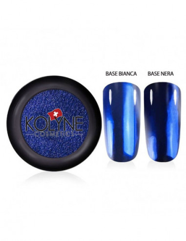 Blue Compact Nail Powder No Dust KOLYNE